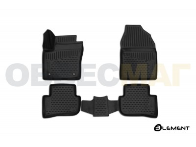 Коврики в салон Element на полный привод 4 шт на Toyota C-HR № ELEMENT3D48129210k