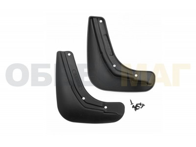 Брызговики передние на седан 2 шт полиуретан Renault Fluence № NLF.41.19.F10