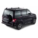 Защита порогов окантовка d=51 мм ШАГРЕНЬ (ППК) для UAZ Patriot 2014-н.в.