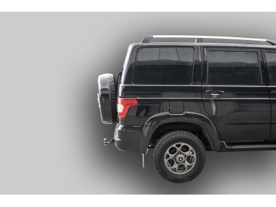 Фаркоп для УАЗ 3163 Patriot 2005-2015, 2015-н.в. съемное крепление шара под американский квадрат