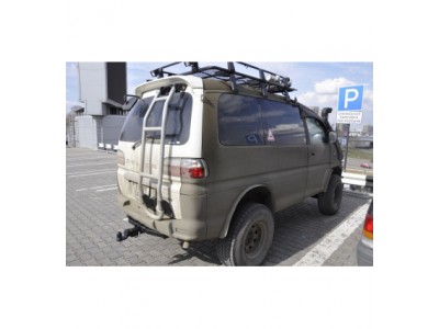 Фаркоп для Mitsubishi Delica 4 1994-2007 (кроме PF8W super exceed crystal lite roof long) съемное крепление шара под американский квадрат