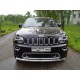 Защита передняя нижняя (двойная) 76,1/42,4 мм ТСС для Jeep Grand Cherokee IV Рестайлинг 2013 – 2022