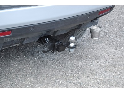 Фаркоп для Land Rover Freelander 2006-2014 съемное крепление шара под американский квадрат