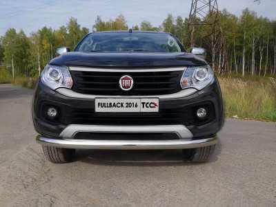 Защита переднего бампера 76 мм для Fiat Fullback № FIAFUL16-04