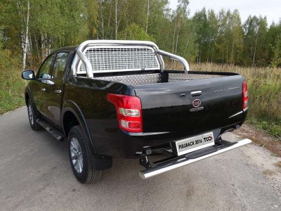 Защита кузова и заднего стекла со светодиодной фарой 76 мм для Fiat Fullback № FIAFUL16-18