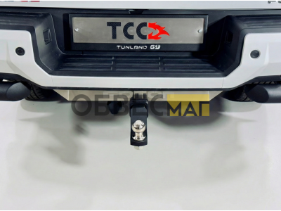 Фаркоп (шар E, надпись FOTON) для Foton Tunland G9 2.0 Diesel АКПП 4WD 2021-н.в.