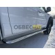 Пороги с площадкой 60,3 мм для Foton Tunland G9 2.0 Diesel АКПП 4WD 2021-н.в.