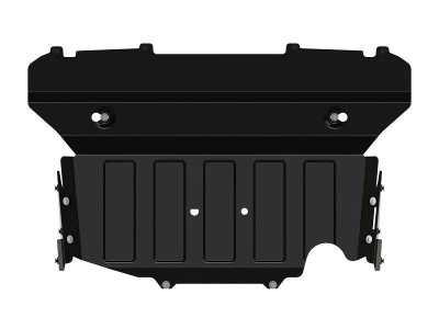 Защита картера двигателя (2 мм, сталь) для Subaru Forester 2018-2024 (V - 2.0 CVT; 2.5 CVT 4WD) №22.3977