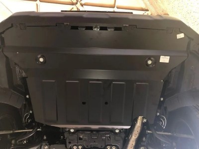 Защита картера двигателя (2 мм, сталь) для Subaru Forester 2018-2024 (V - 2.0 CVT; 2.5 CVT 4WD)