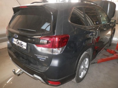 Фаркоп оцинкованный для Subaru Forester 2018-2024 быстросъемное крепление шара