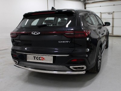 Защита заднего бампера 60 мм для Chery Tiggo 8 № CHERTIG820-33