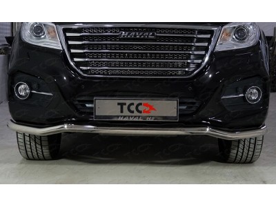 Защита переднего бампера волна 60 мм для Haval H9 № HAVH917-13