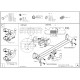 Фаркоп оцинкованный Galia шар C съемный для BMW 5 F10/F11/GT F07 2010-2016