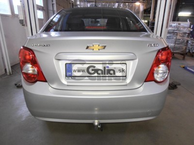 Фаркоп оцинкованный Galia шар A на седан для Chevrolet Aveo 2012-2015