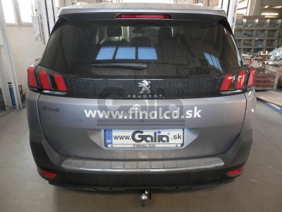 Фаркоп Galia шар С оцинкованный, быстросъемное крепление для Peugeot 5008 2017-2021