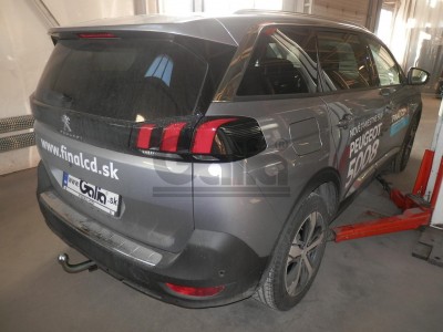 Фаркоп Galia шар С оцинкованный, быстросъемное крепление для Peugeot 5008 2017-2021
