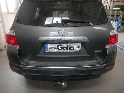 Фаркоп оцинкованный Galia шар BMA съёмный для Toyota Highlander 2010-2014