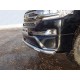 Защита передняя овальная длинная с ДХО 75х42 мм ТСС для Toyota Land Cruiser 200 Executive 2016-2021