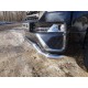 Защита переднего бампера волна 60 мм ТСС для Toyota Land Cruiser 200 Executive 2016-2021