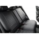 Авточехлы Rival Строчка (зад. спинка 40/20/40) для сидений Nissan X-Trail (Х-Трейл) T32 2015-2018 2018-н.в., эко-кожа, черные, SC.4101.1