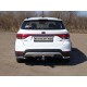Фаркоп ТСС, шар E нержавеющий для Kia Rio X-line 2017-2020