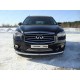 Защита переднего бампера 76 мм ТСС для Infiniti JX35/QX60 2012-2016