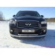 Защита передняя двойная 76-50 мм ТСС для Infiniti JX35/QX60 2012-2016