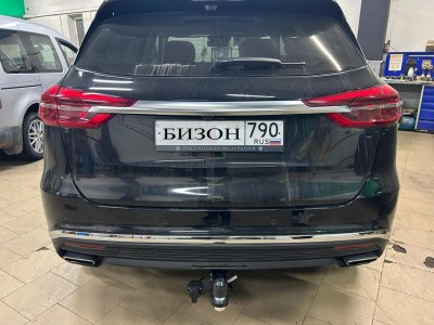 Фаркоп для Hongqi HS5 2018-н.в. съемное крепление шара под американский квадрат №FA 0590-E