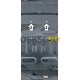 Защита картера двигателя, КПП (1,5 мм, сталь) для FAW Bestune T99 2022-н.в.