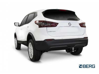 Фаркоп для Nissan Qashqai 2006-2014, 2014-2022 съемное крепление шара под американский квадрат