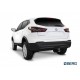 Фаркоп для Nissan Qashqai 2006-2014, 2014-2022 съемное крепление шара под американский квадрат