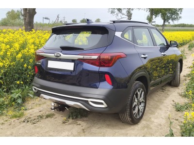 Фаркоп для Kia Seltos 2020-2022 съемное крепление шара под американский квадрат