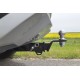 Фаркоп для Kia Seltos 2020-2022 съемное крепление шара под американский квадрат