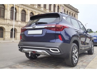 Фаркоп для Kia Seltos 2020-2022 съемное крепление шара под американский квадрат