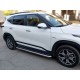 Пороги с листом d-53 Технотекдля Kia Seltos 2019 – н.в.