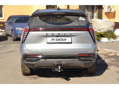 Фаркоп для Geely Atlas 2023-н.в. съемное крепление шара под американский квадрат