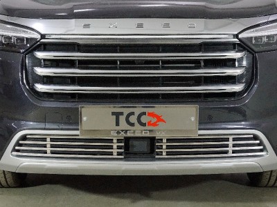 Решетка радиатора 12 мм 2 шт для Exeed VX 2.0L 4WD 2021 – н.в. EXEEDVX21-11