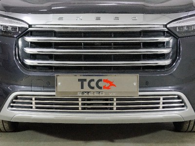 Решетка радиатора 12 мм (без круизконтроля) для Exeed VX 2.0L 4WD 2021 – н.в. EXEEDVX21-12