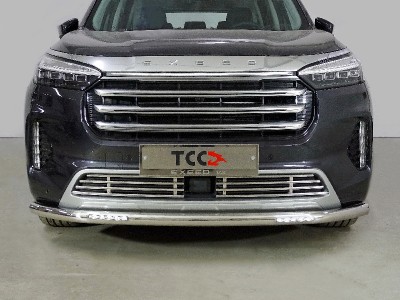 Защита передняя нижняя (с ДХО) 60,3 мм для Exeed VX 2.0L 4WD 2021 – н.в. EXEEDVX21-16