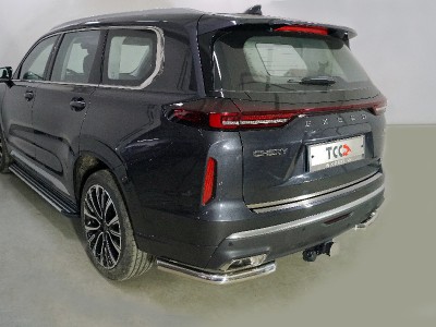 Защита задняя (уголки) 60,3 мм для Exeed VX 2.0L 4WD 2021 – н.в. EXEEDVX21-36