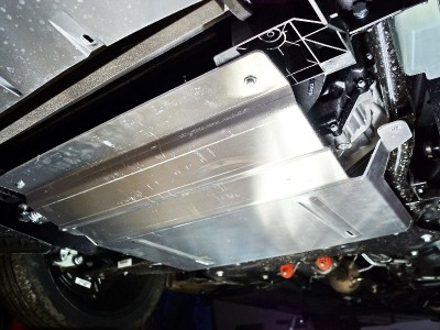 Защита картера и КПП (алюминий) 4мм для Exeed VX 2.0L 4WD 2021 – н.в.  ZKTCC00526