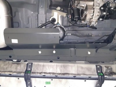 Защита РК (2,5 мм, сталь) для Great Wall Poer 2021-н.в. (V = 2.0 AT/MT 4WD)