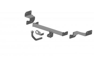 Фаркоп для Kia Rio X-line 2017-2020, Kia Rio X 2021-2022, Solaris KRX 2024-н.в. крепление шара на двух болтах №7334