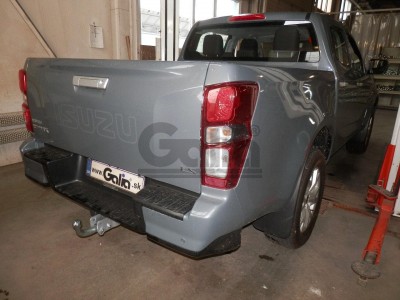 Фаркоп оцинкованный для Isuzu D-Max 2020-н.в. условно-съемное крепление шара
