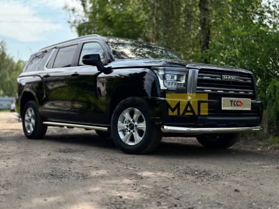 Пороги труба 60,3 мм комплект для Haval H5 Diesel 4WD 2024-н.в.