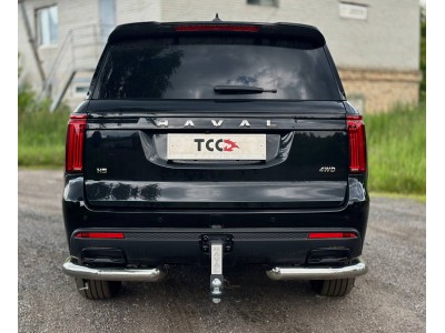 Фаркоп (шар E, надпись Haval) для Haval H5 Diesel 4WD 2024-н.в.