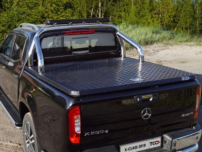 Защита кузова пикапа для крышки с фарой 76 мм для Mercedes-Benz X-Class № MERXCL18-38