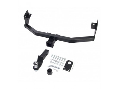Фаркоп для Toyota Lite Ace Noah 1996-2001, Toyota Town Ace Noah 1996-2001, Toyota Lite Ace 1996-2007, Toyota Town Ace 1996-2007, в т.ч. Field Tourer, кроме Road Tourer, Daihatsu Delta 1996-2001 съемное крепление шара под американский квадрат №H.T61.E