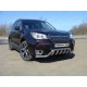 Защита передняя Кенгурятник с вставкой 60-75 мм ТСС для Subaru Forester SJ 2013-2016