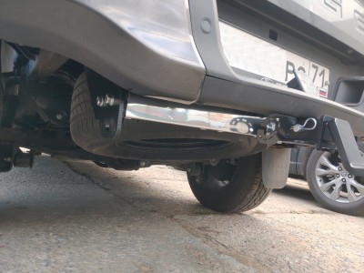 Фаркоп для Ford Ranger Т6.2 2022-н.в. съемное крепление шара под американский квадрат